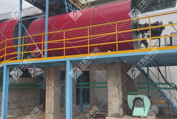 河南螢石粉烘干生產(chǎn)線